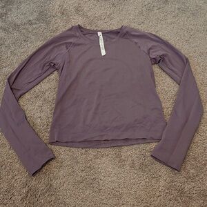 Lululemon Athletica Purple Long Sleeve Top